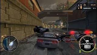 NFSMW 2005: Heated Fun Tollbooth-Race: Chevrolet Corvette C6R 'Maxine Caulfield'