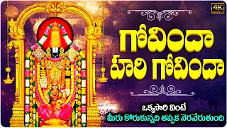 గోవిందా హరి గోవిందా| Govinda Namalu - Srinivasa Govinda Sri Venkatesa Govinda