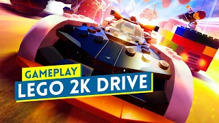 Gameplay LEGO 2K DRIVE - HUMOR, CAOS y CREATIVIDAD en MUNDO ABIERTO