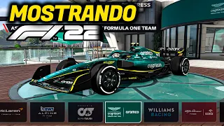 F1 22 CARROS de RUA / My team / Modo Carreira / MOTRANDO o NOVO Game Formula 1 2022