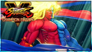 Street Fighter V - Gill Character Story (PS4 PRO 1440p)