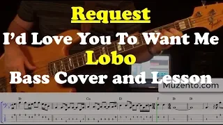 I'd Love You To Want Me - Bass Cover and lesson - Request