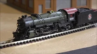 Review: BLI N Scale Heavy/Light Mikado Steam Locos w/Paragon 3! Broadway Limited