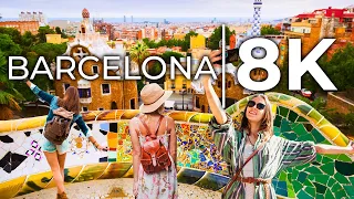 Barcelona 🇪🇸 8K - Watch Barcelona 8K Tour in ULTRA HD Resolution [8K]