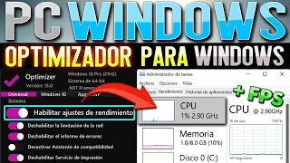 Como OPTIMIZAR Windows 10, 11, 8, 7 (2024) | ACELERAR Windows al Máximo FÁCIL Y RÁPIDO!