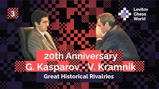 Vladimir Kramnik tells about the legendary match with Garry Kasparov! Third interview.