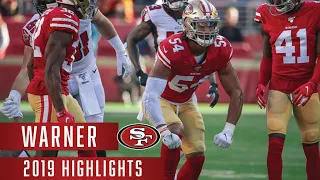 Fred Warner's Best Plays | 2019 Season | 49ers