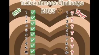 TikTok Dances Challenge 2023