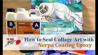 How to Seal Collage Art with Nerpa Coating Epoxy