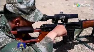 Test of Chinese Snipers with SVD & Makarov PM