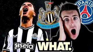 NEWCASTLE JUST DESTROYED PSG... WHAT?!