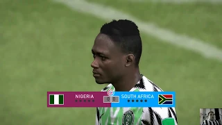 PES | Nigeria vs South Africa | Penalty Shootout | african cup 2019 | Gameplay PC