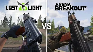 Lost Light FPP VS Arena Breakout Weapons Comparison