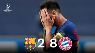 Bayern Munich 8 - 2 Fc Barcelona