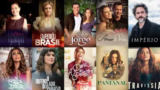 TODAS AS NOVELAS DO HORÁRIO DAS 9 DA GLOBO - DE 1965 Á 2022