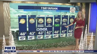 Flashes of sunlight in your cloudy, rainy 7-day forecast! | FOX 13 Seattle