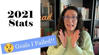 Failure or Success? | 2021 Reading Stats & Goal Results