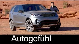 Land Rover Discovery 5 FULL REVIEW 2018 offroad @ Land Rover Experience + Range Rover (Sport)