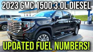 9K Fuel Economy Update: 2023 GMC 1500 3.0L LZO Diesel