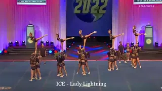 The Cheerleading Worlds Day 2 ~ ICE Lady Lightning