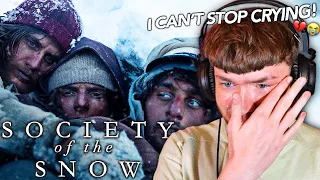 SOCIETY OF THE SNOW (2023) RUINED ME!! | *First Time Watching* | MOVIE  REACTION!!