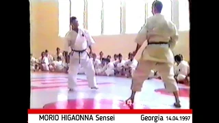 Sensei Morio Higaonna - Seminar in Georgia 1997