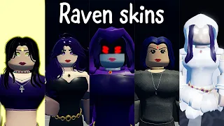 All about raven. Skins comparison/showcases, combos, tip, etc. Heroes online world