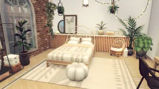 Boho Apartment / 19 Culpepper House / The Sims 4 / no cc / stop motion