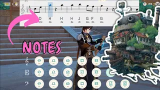 Merry Go Round of Life from Howl's Moving Castle| Genshin Impact Lyre Tutorial