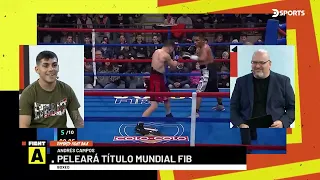 Andrés Campos en D Sports Fight Back / Bloque 1