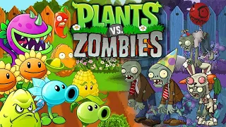 Plants vs Zombies Прохождение без комментариев#1