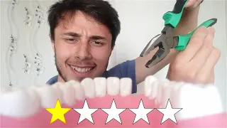 Worst Reviewed Dentist Ever | 1-MIN ASMR