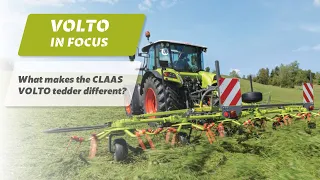 CLAAS VOLTO tedder in focus