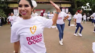 Flashmob “Juntos por la Marinera” London Peruvian Dance Folklore, UK