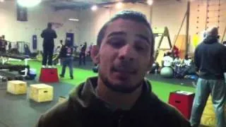 UFC fighter Dennis Bermudez interview