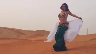 Оксана Буфтя танец живота в пустыне/ Oxana Buftia in desert