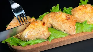 Juicy chicken breast with tomatoes and cheese in the oven by WebMagnet [SUB]