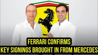 Ferrari Confirms Key Signings: Loic Serra and Jerome d'Ambrosio from Mercedes | F1 News