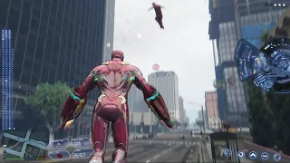 GTA 5 Iron man VS Superman Infinity War