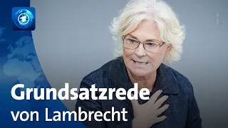 Rede von Bundesverteidigungsministerin Lambrecht zu Nationaler Sicherheitsstrategie