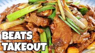 Amazing Stir-Fry Beef & Scallions Recipe, CiCi Li - Asian Home Cooking Recipes