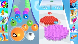 ✅ Top Fun Games - Ball Run 2048 Vs Count Masters - Gameplay Walkthrough