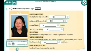 Excel 8 module 9 p105 ex4 b Personal Details