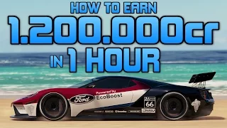 Forza Horizon 3 - How To Earn 1,200,000 CREDITS in 1 HOUR