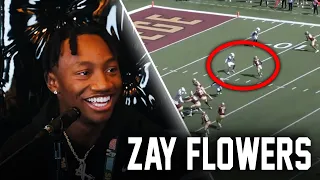 Zay Flowers breaks down his own skillset