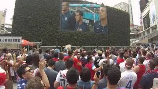 National Anthem at USA World Cup viewing party at Petco Park