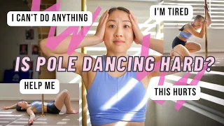 IS POLE DANCING REALLY THAT HARD ? 3 Things Beginner Pole Dancers Need to Know (Part 1)