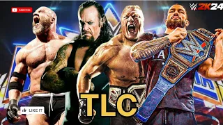 Goldberg vs Brock vs Undertaker vs Roman match WWE 2k23