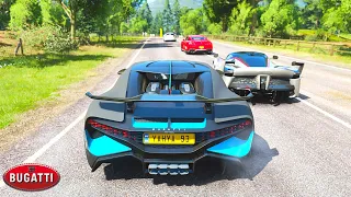 Forza Horizon 4 - Bugatti Divo | Race Gameplay The Goliath