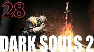 Dark Souls 2 Gameplay Walkthrough Part 28 - Boss Intro - The Lost Sinner + Soul Rescue Mission